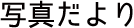 写真だより